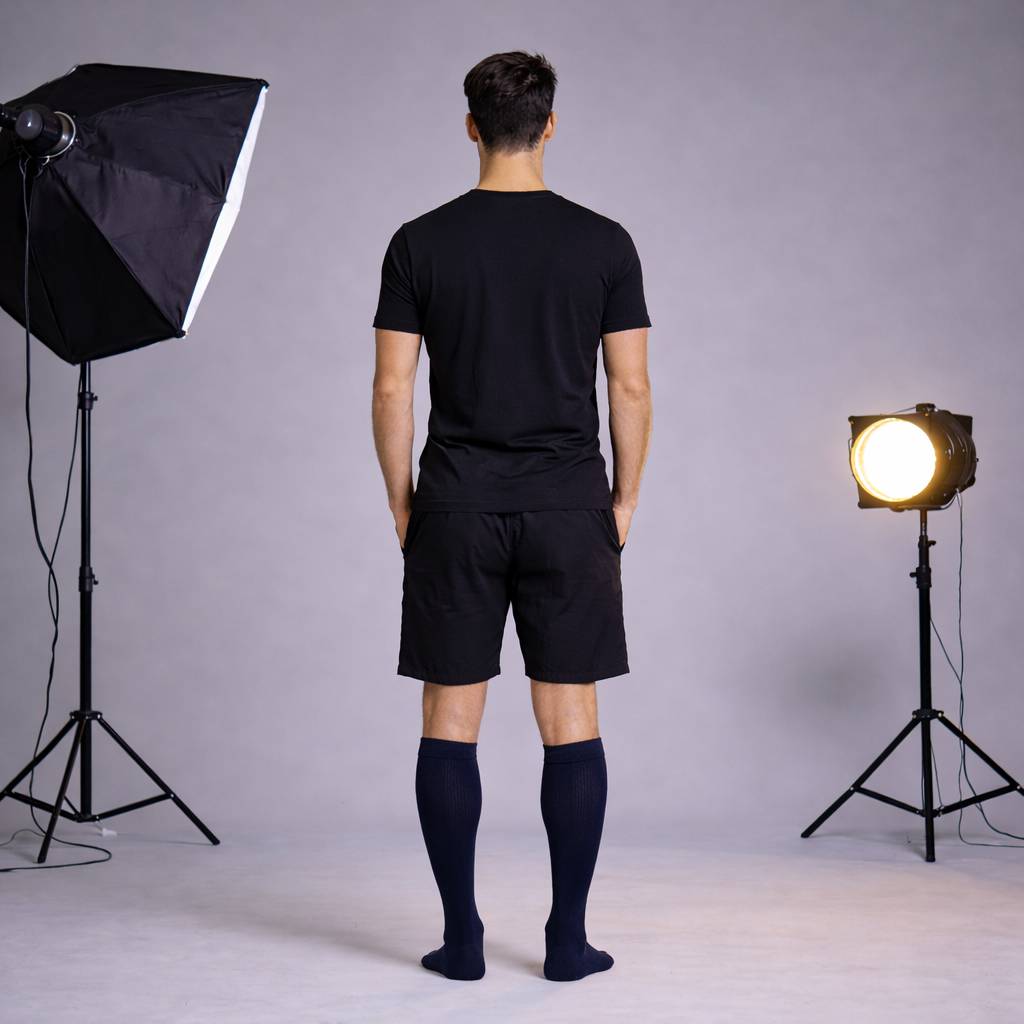 Compressie & Comfort Sokken Navy – Ondersteunend bij Langdurig Staan of Zitten | SockCare