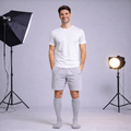 Lichtgrijze Compressie & Comfort Sokken voor Dagelijks Gebruik | SockCare