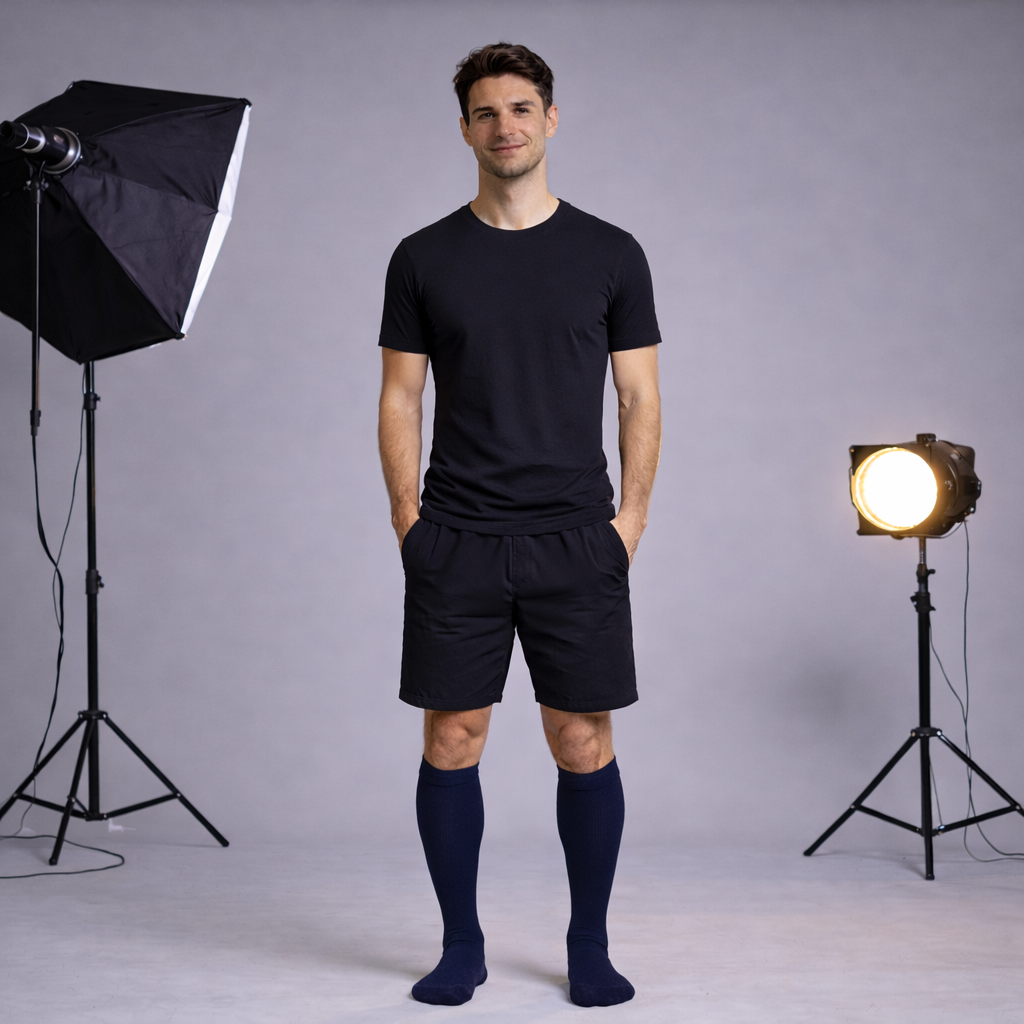 Compressie & Comfort Sokken Navy – Ondersteunend bij Langdurig Staan of Zitten | SockCare
